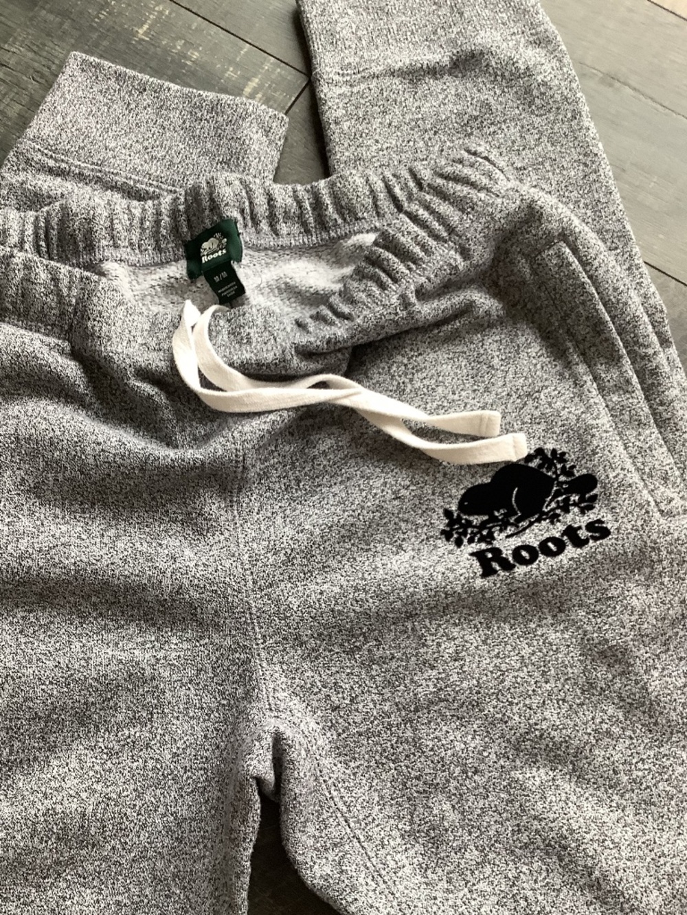 Roots Men salt ad pepper sweatpants, size medium - Picture 2 of 7